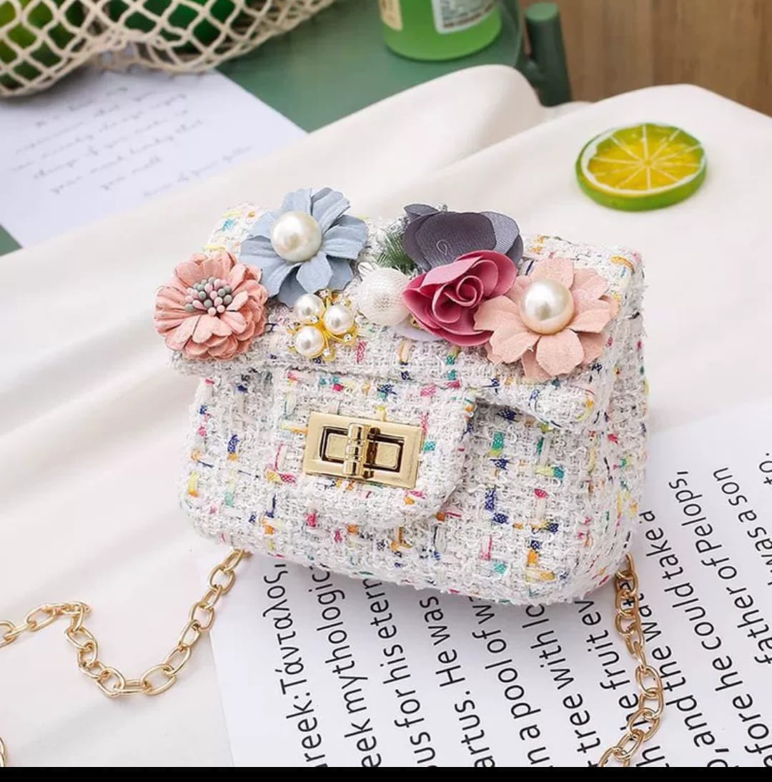 Baby Cute Hand Bag - White