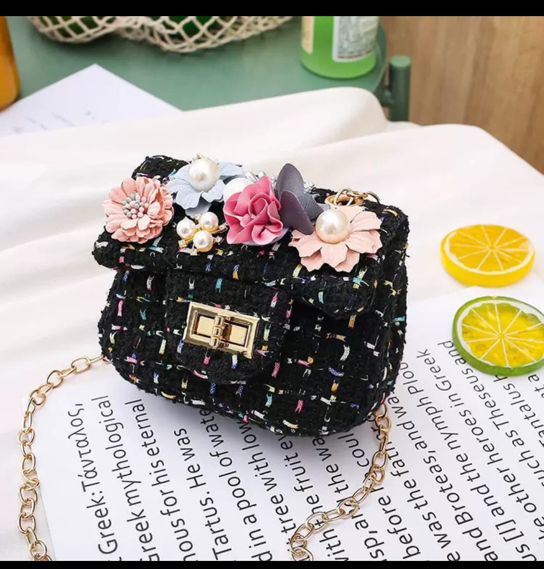 Baby Cute Hand Bag - Black