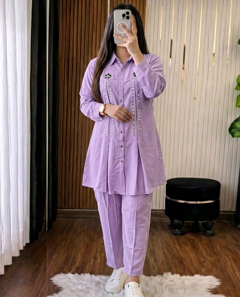Ladies Pant and Shirt Two Piece