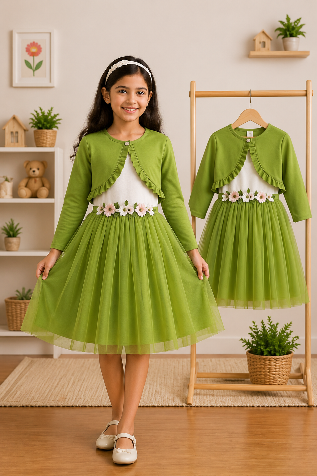 3 month to 10 years Frock + Koti