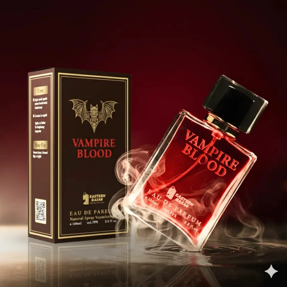 Eastern Bazar Vampire Blood Eau De Parfum 100ml | Long-Lasting Luxury Perfume for Men